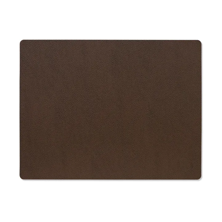 Serene placemat square M 26.5x34.5 cm - Hazel - LIND DNA