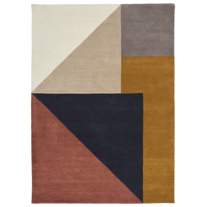 Arguto wool carpet 250x350 cm - multi - Linie Design