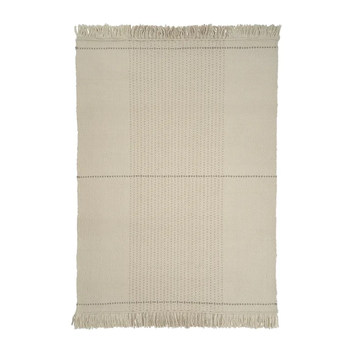 Awakened Mind wool carpet 170x240 cm - White - Linie Design