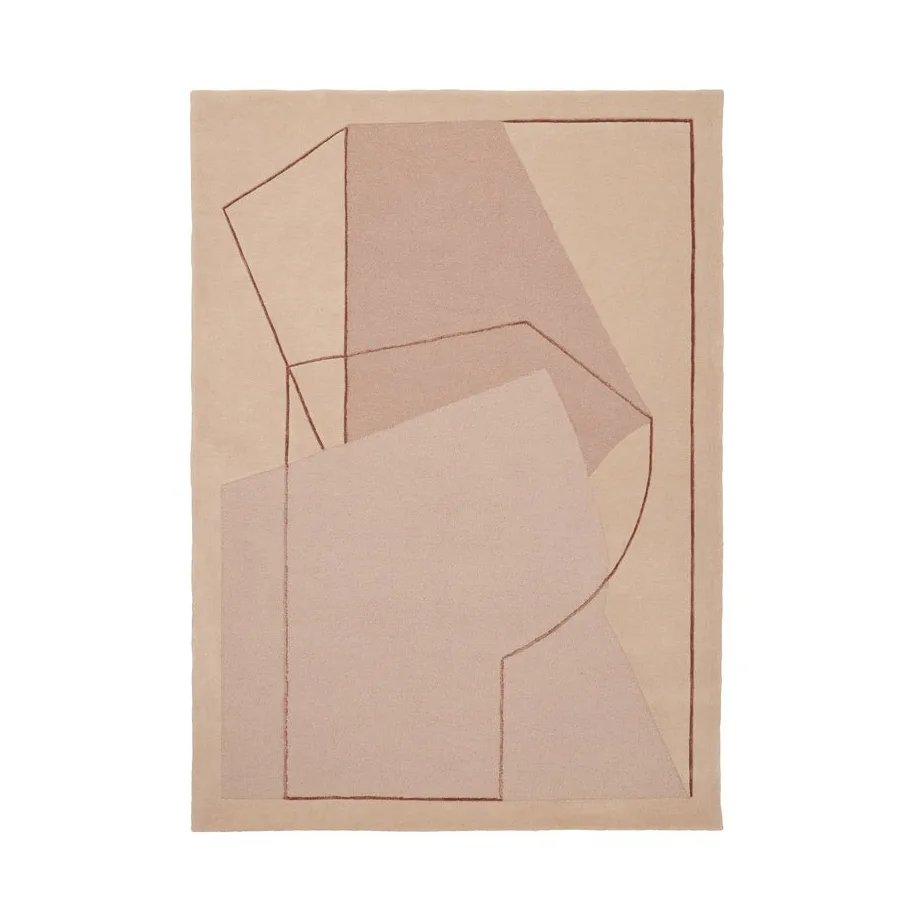 Furbo rug 250x350 cm, Rose Linie Design