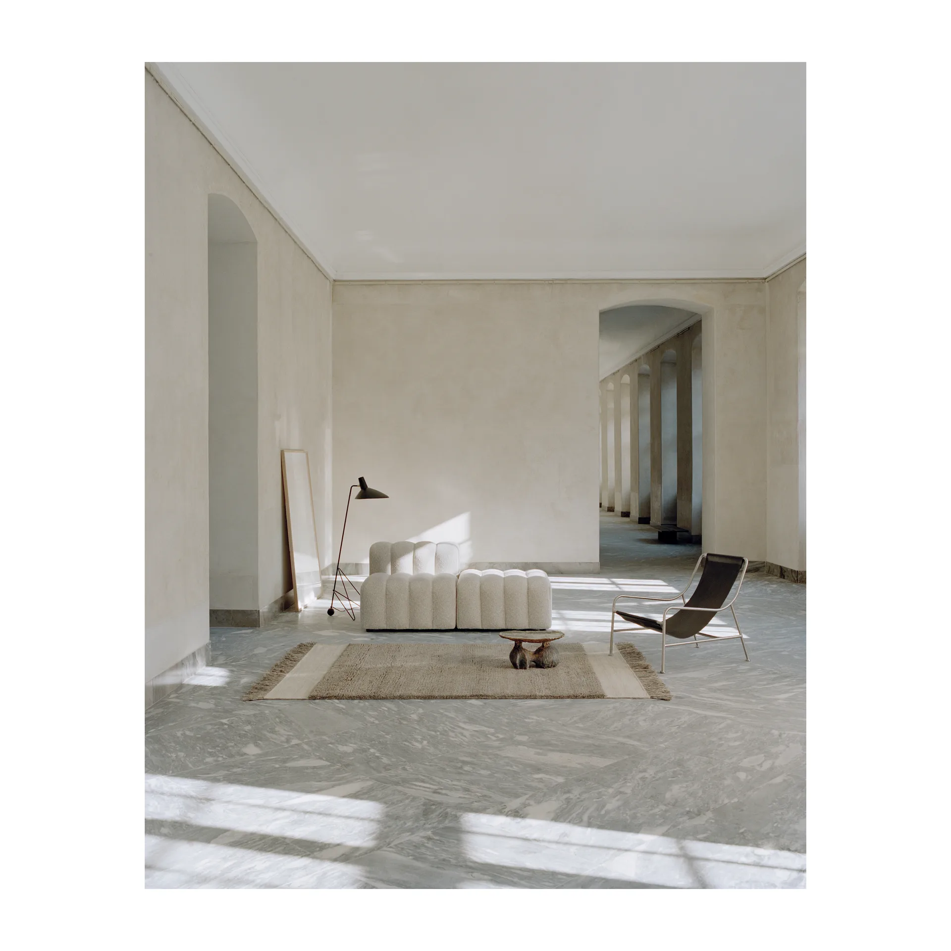 Humble Act wool carpet 170x240 cm, Ivory Linie Design