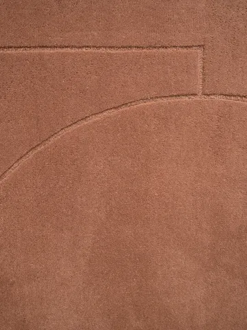 Lineal Poem wool carpet - Amber. 140x200 cm - Linie Design
