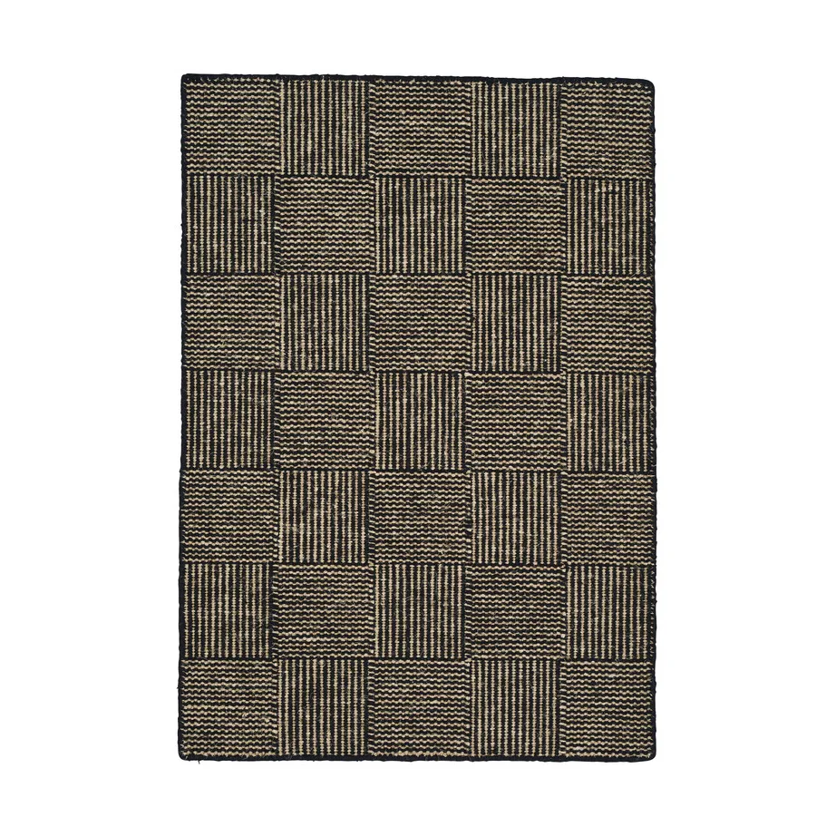 Linie Design Chess rug, Black, 200x300 cm Linie Design