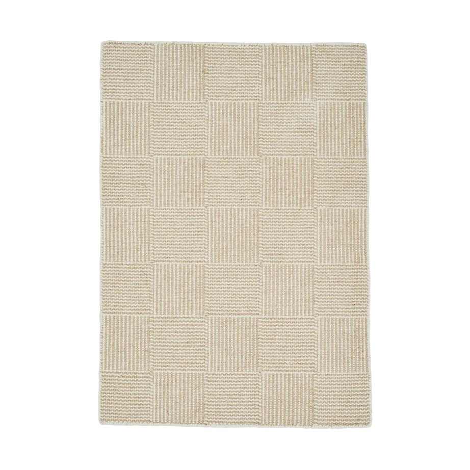 Linie Design Chess rug, White, 170x240 cm Linie Design