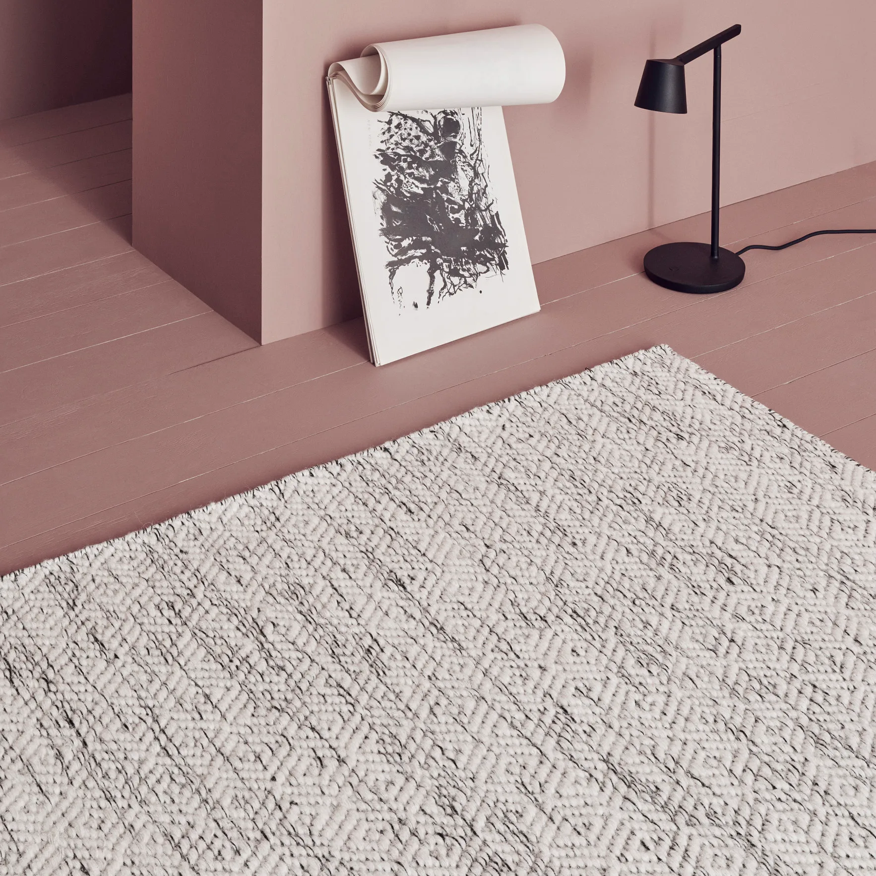 Nyoko wool carpet 200x300 cm, White Linie Design