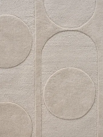 Orb Alliance wool carpet - Chalk. 200x300 cm - Linie Design