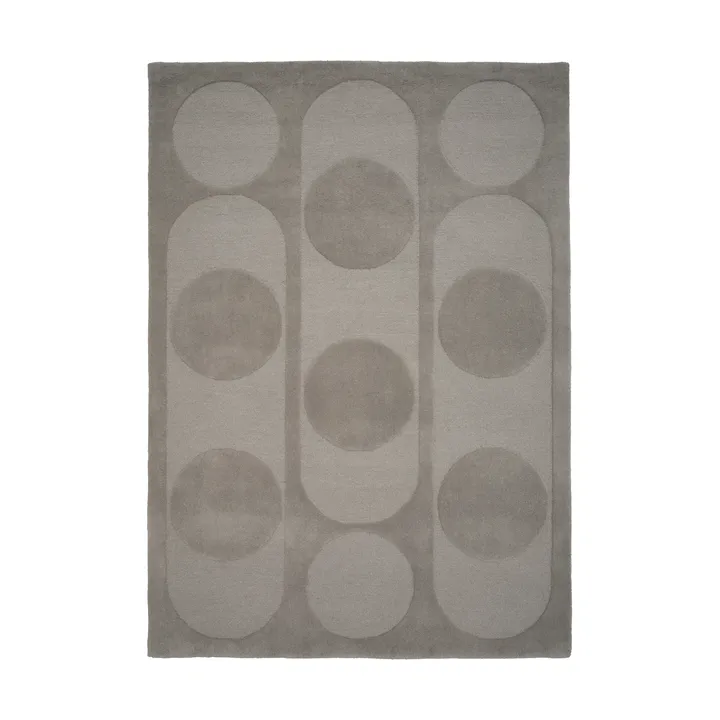 Orb Alliance wool carpet - Grey. 140x200 cm - Linie Design
