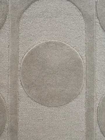 Orb Alliance wool carpet - Grey. 200x300 cm - Linie Design