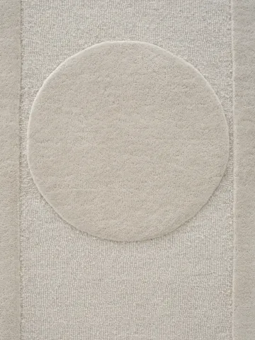 Orb Alliance wool carpet - White. 170x240 cm - Linie Design