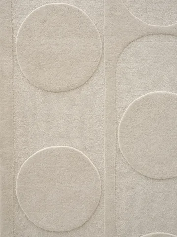 Orb Alliance wool carpet - White. 250x350 cm - Linie Design