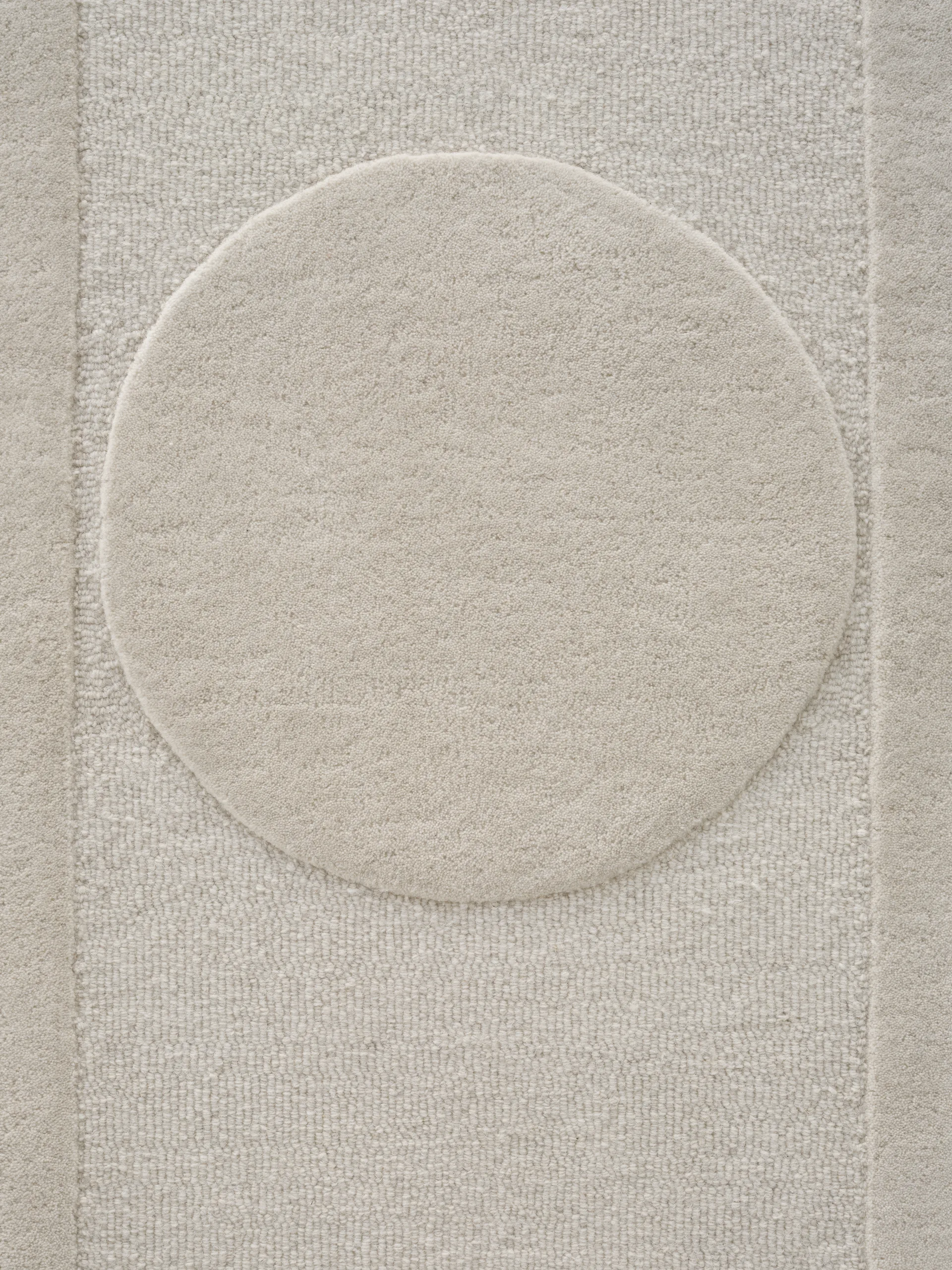 Orb Alliance wool carpet, White. 250x350 cm Linie Design