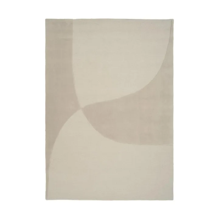 Split Plains rug - Beige, 170x240 cm - Linie Design