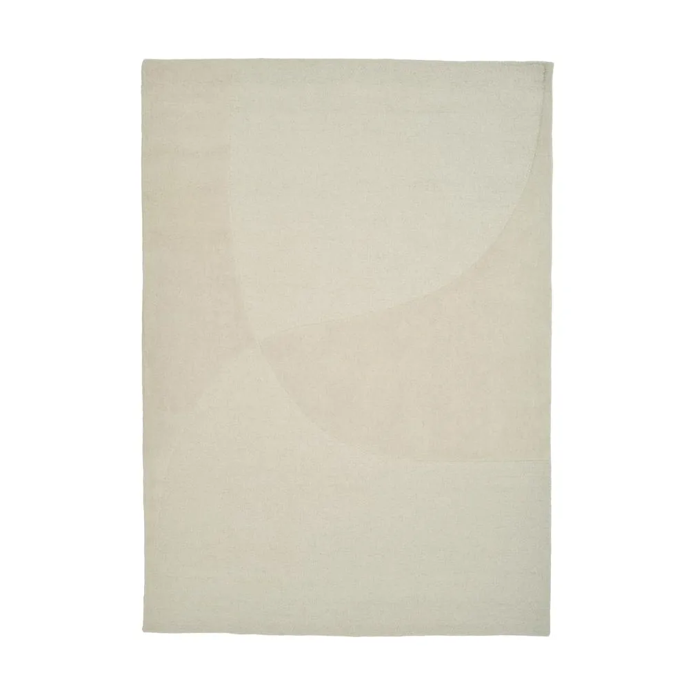 Split Plains rug, White, 170x240 cm Linie Design
