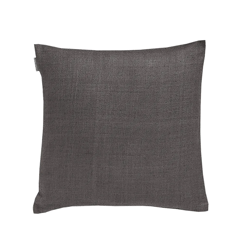 Seta cushion cover 50x50, Granite grey Linum