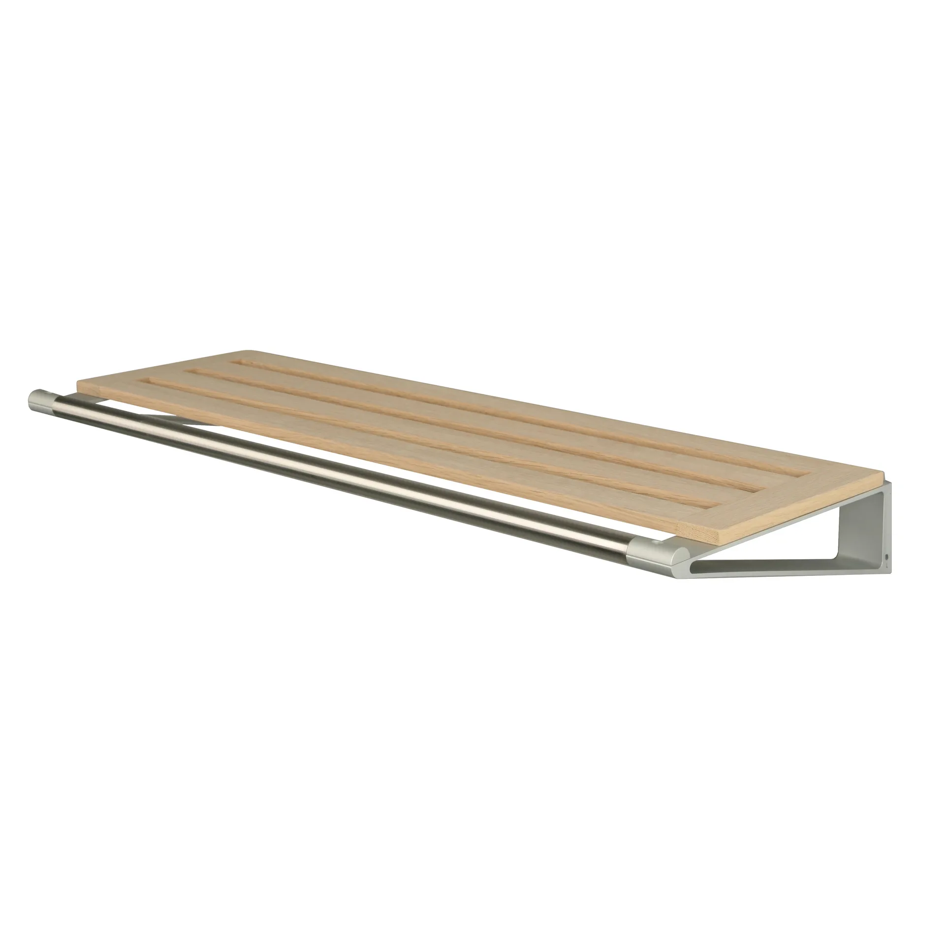 Knax hat shelf, soaped oak LoCa
