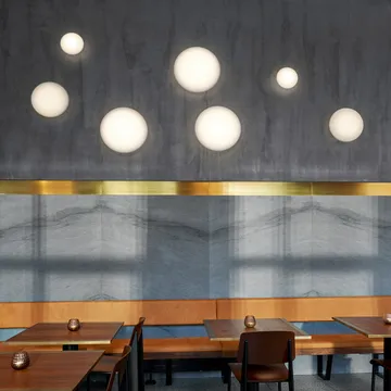 AJ Eklipta ceiling lamp-wall lamp Ø35 cm - White opal - Louis Poulsen