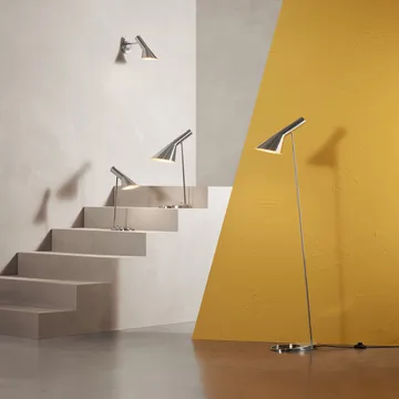 AJ floor lamp - Polished stainless steel - Louis Poulsen