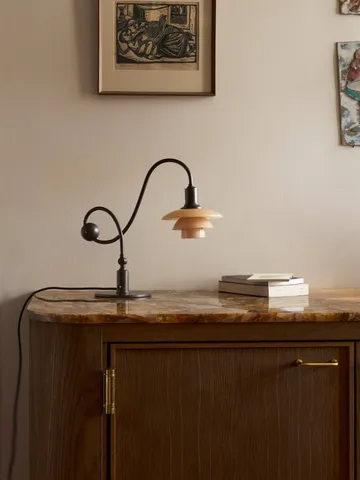 PH 1/1 Piano table lamp - Dusty terracotta - Louis Poulsen