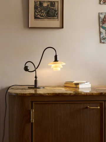 PH 1/1 Piano table lamp - Dusty terracotta - Louis Poulsen