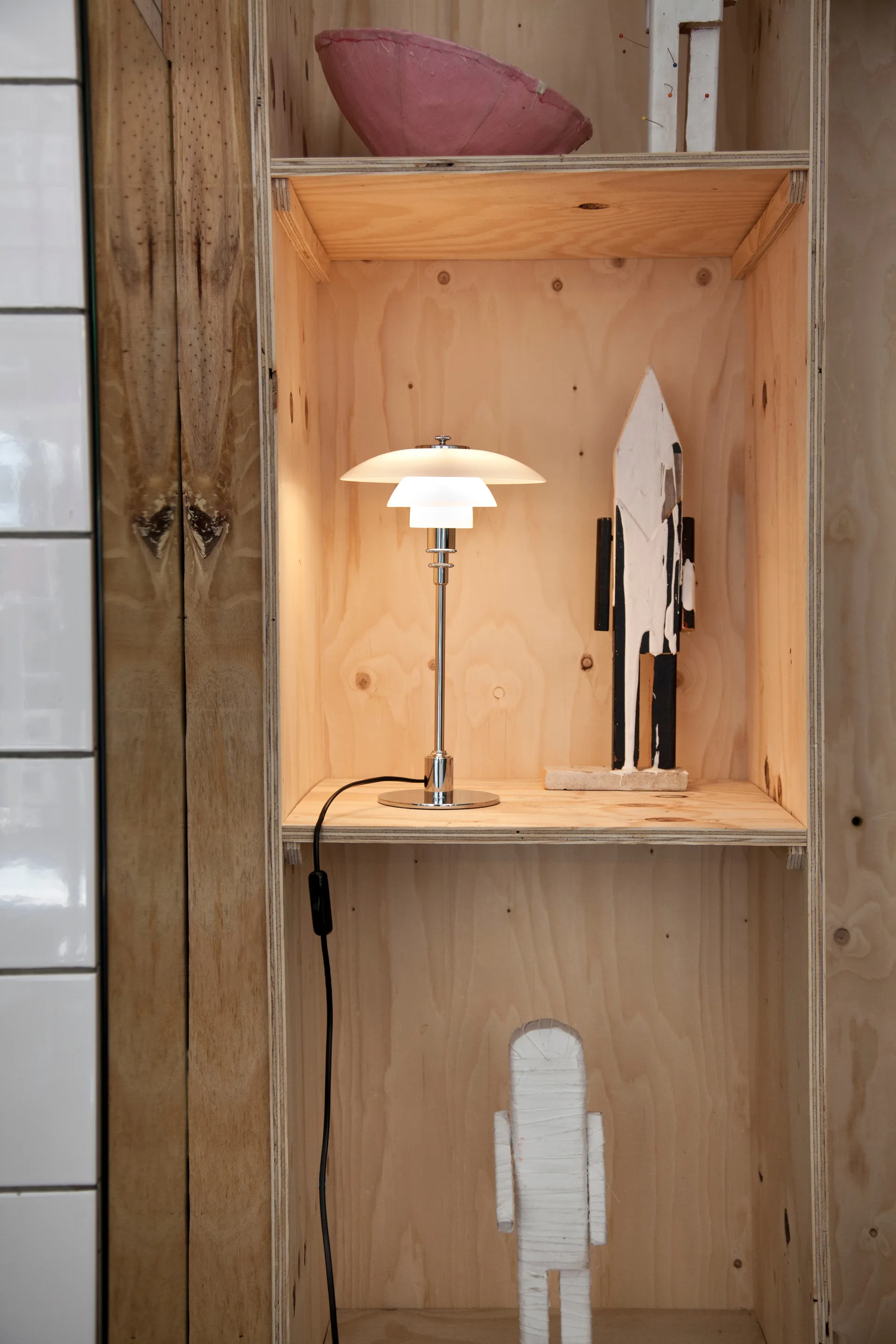 PH 2/1 table lamp, Chome Louis Poulsen