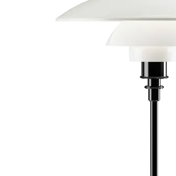 PH 3½-2½ opalglass table lamp - Black - Louis Poulsen