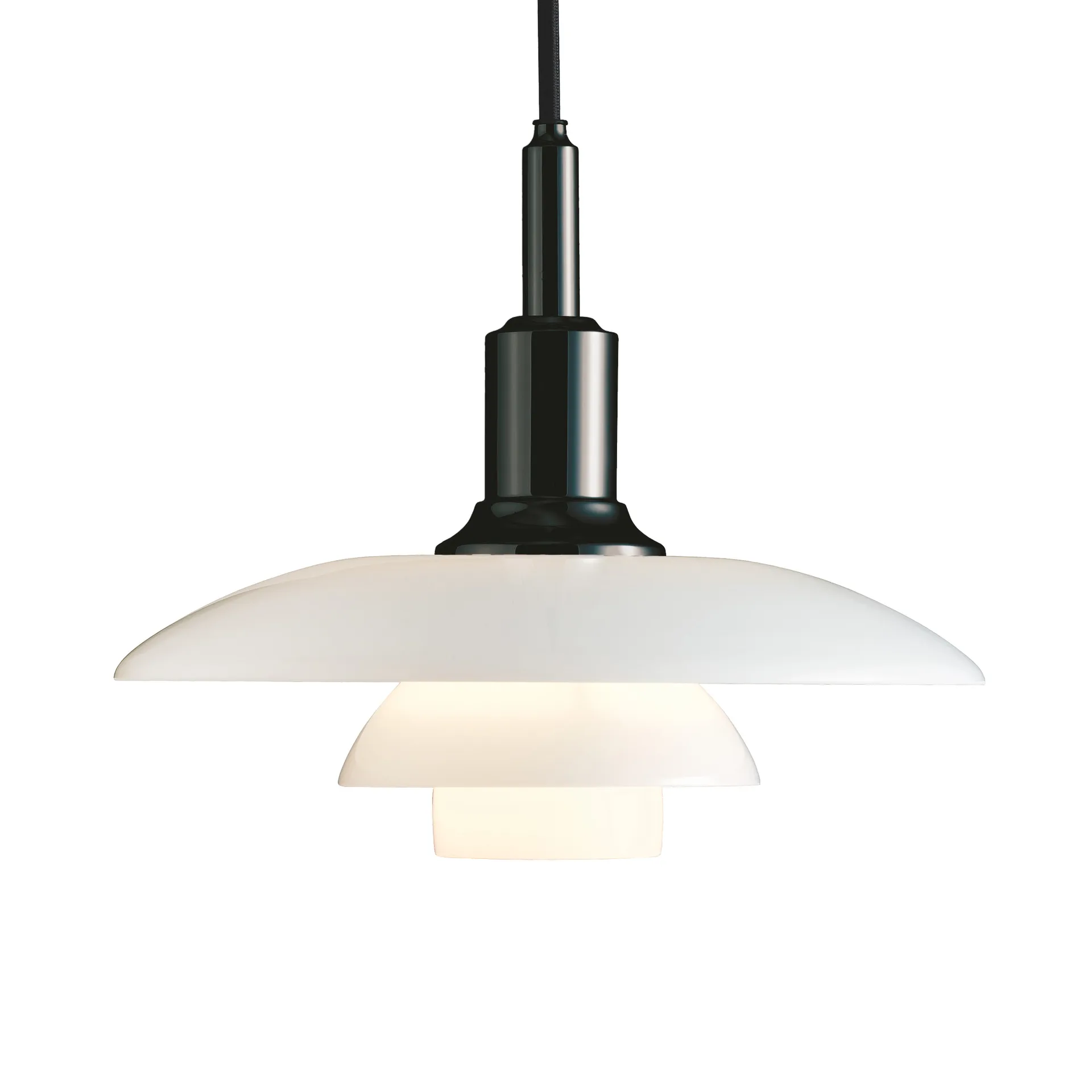 PH 3/2 pendant lamp, Black Louis Poulsen