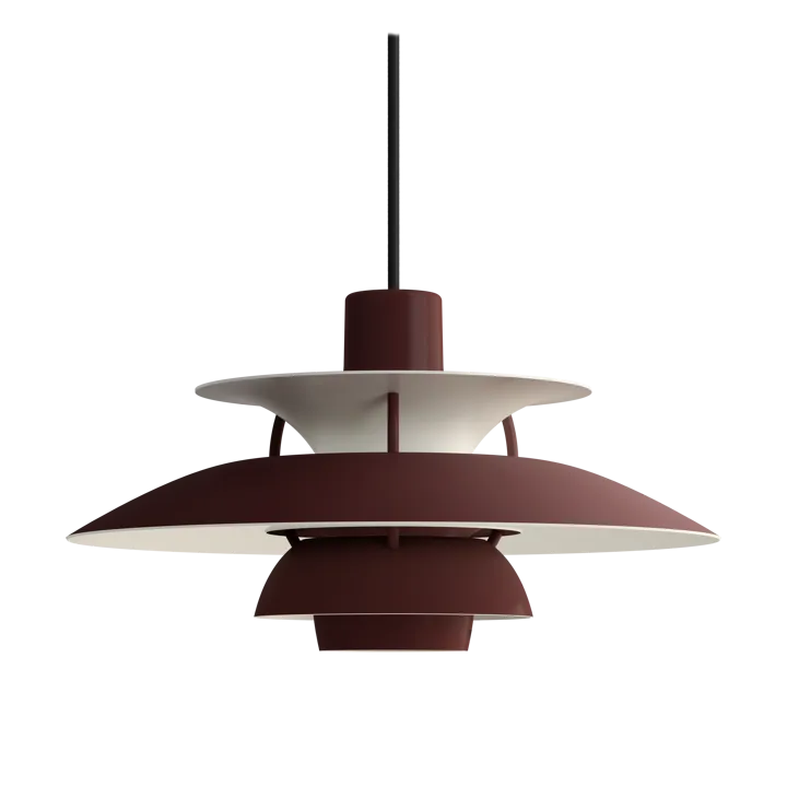 PH 5 MINI pendant lamp monochrome - Burgundy - Louis Poulsen