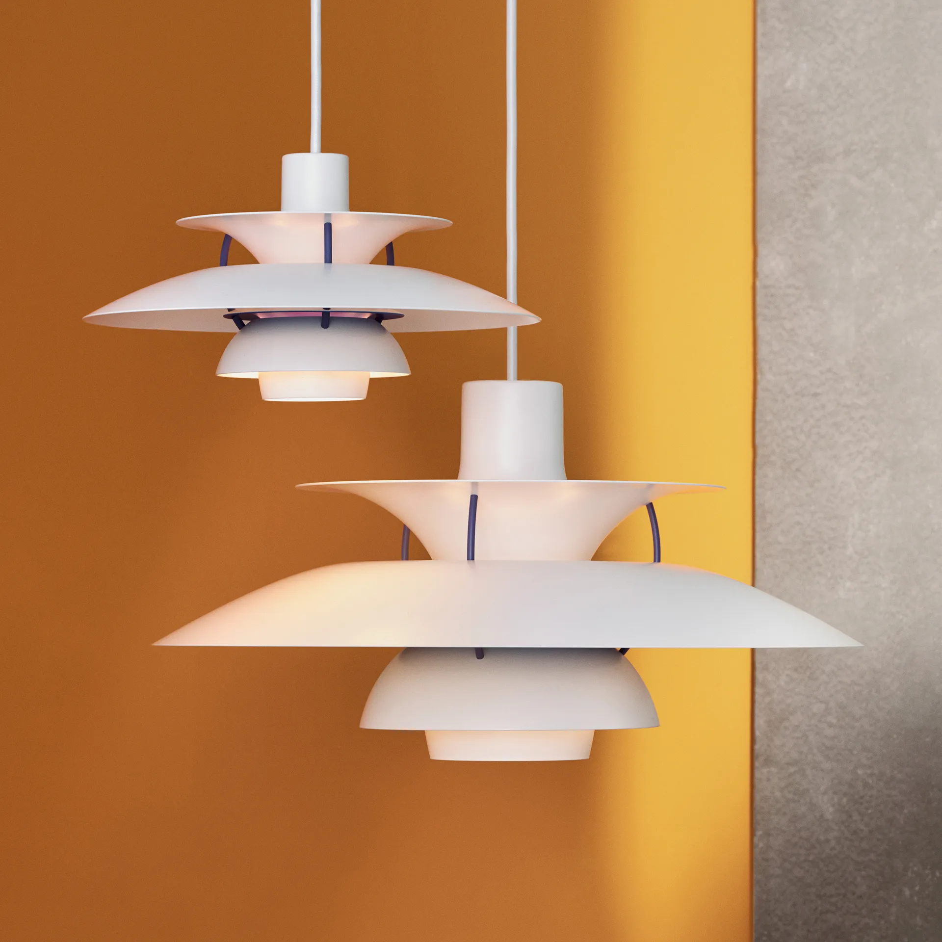 PH 5 pendant lamp, Ø300, Classic white Louis Poulsen