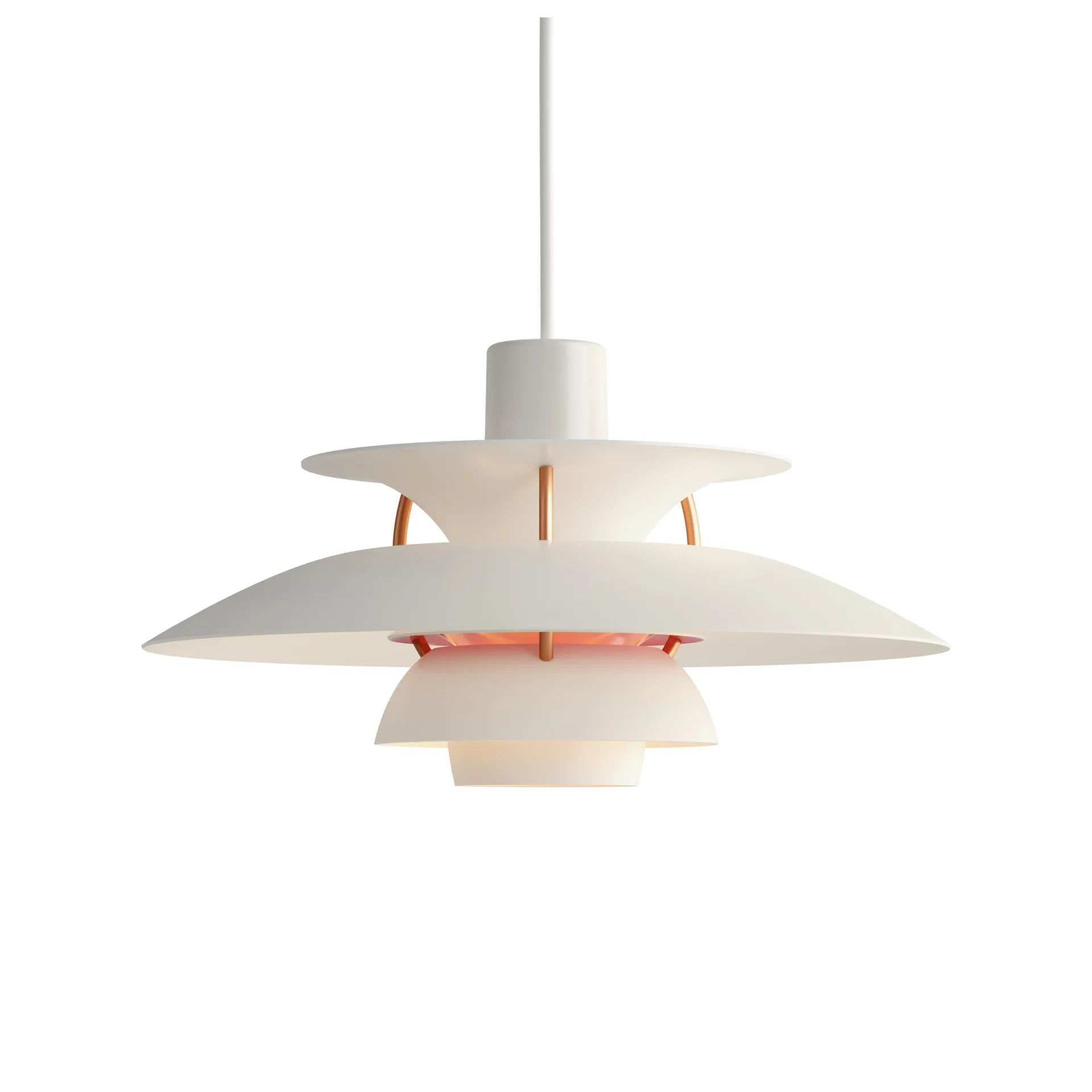 PH 5 pendant lamp, Ø300, White modern Louis Poulsen