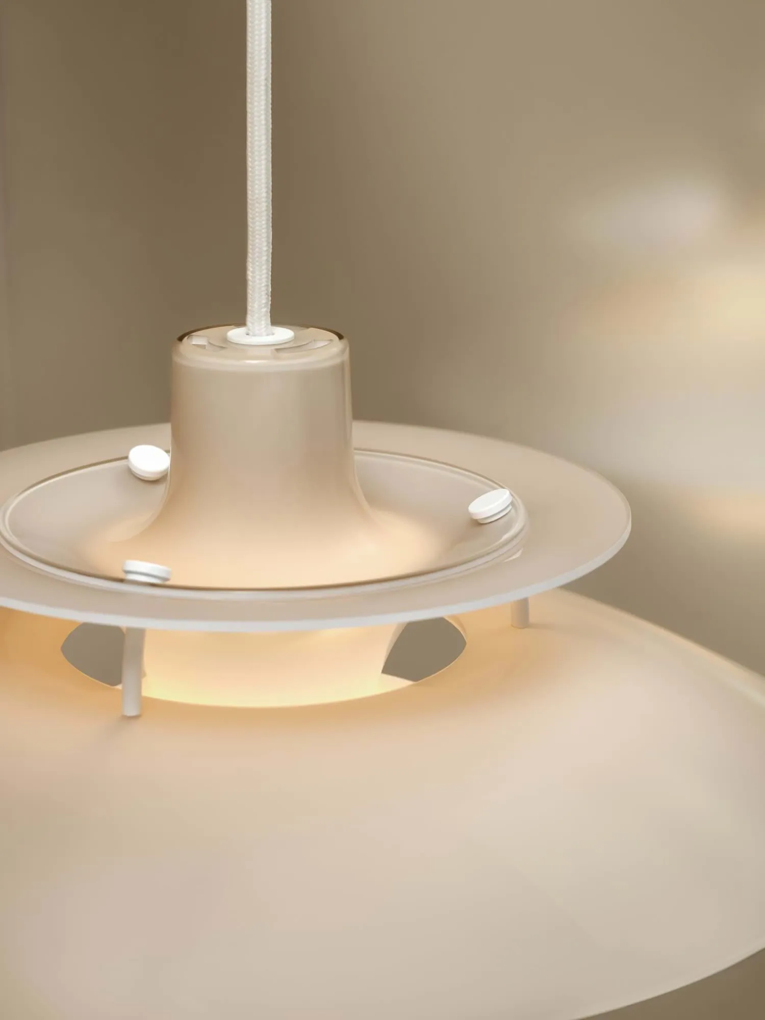 PH 5 pendant lamp, Ø320, Opal beige Louis Poulsen