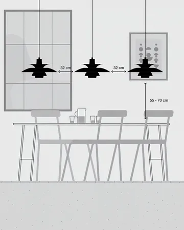 PH 5 pendant lamp - Ø320, Opal beige - Louis Poulsen