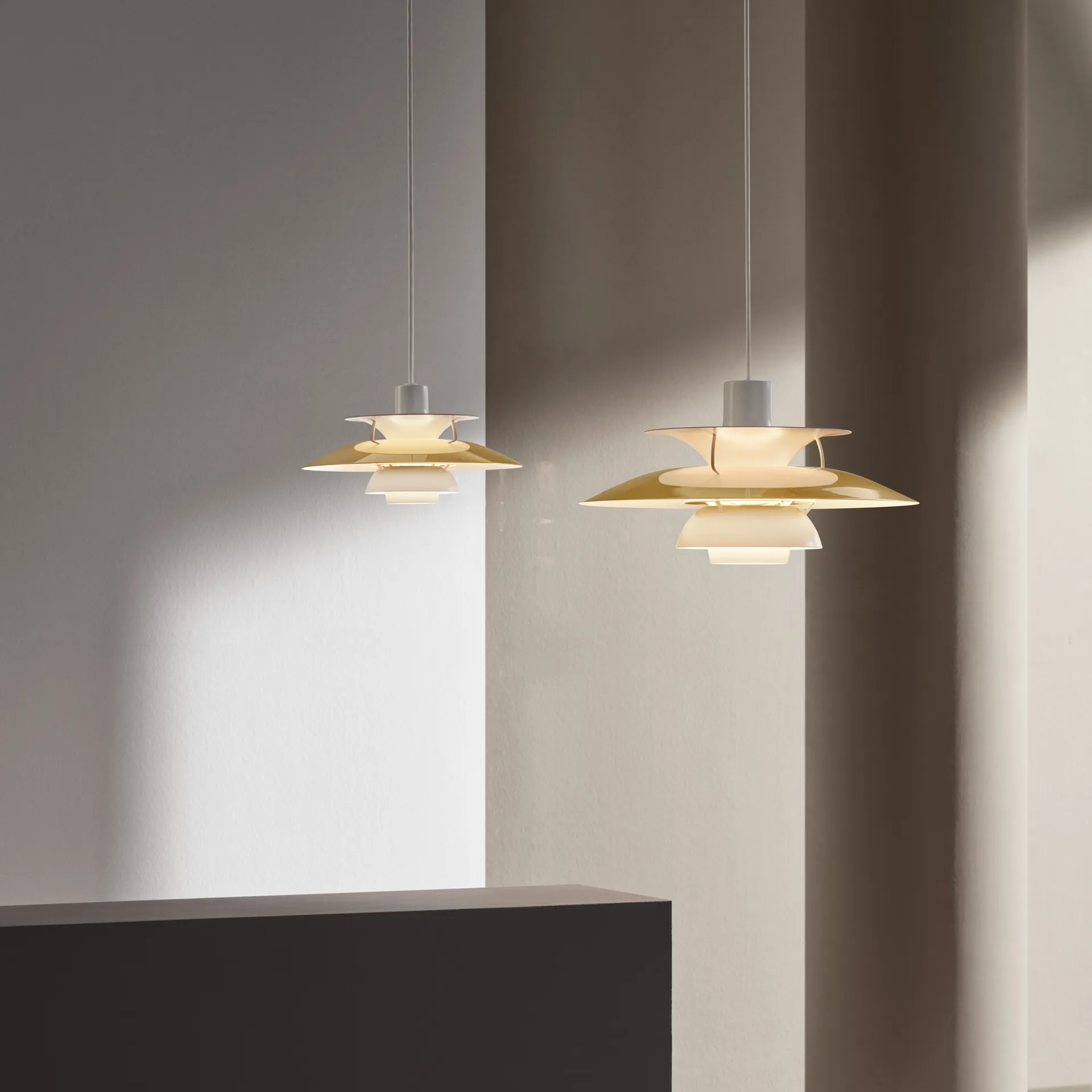 PH 5 pendant lamp, Ø500, Brass Louis Poulsen