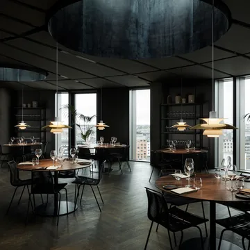 PH 5 pendant lamp - Ø500, Brass - Louis Poulsen