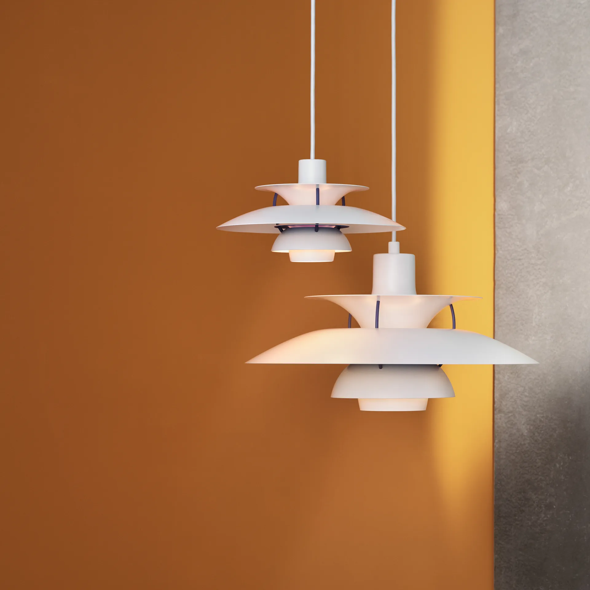 PH 5 pendant lamp, Ø500, Classic white Louis Poulsen