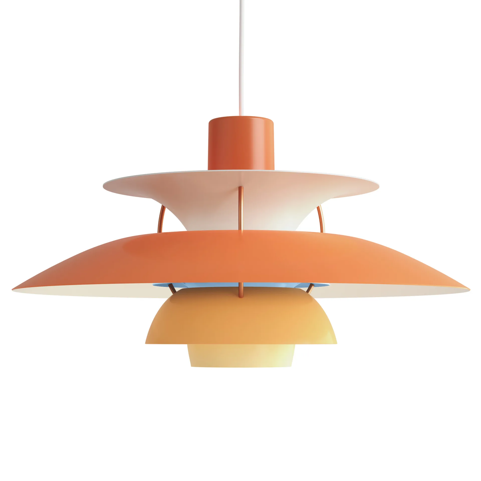 PH 5 pendant lamp, Ø500, Orange Louis Poulsen