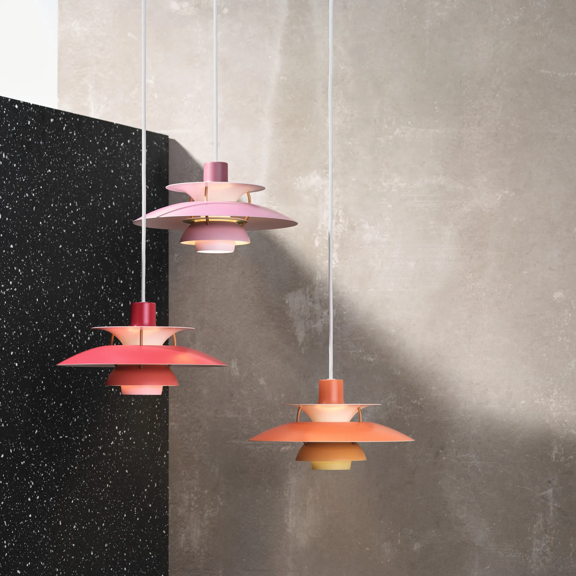 PH 5 pendant lamp, Ø500, Orange Louis Poulsen
