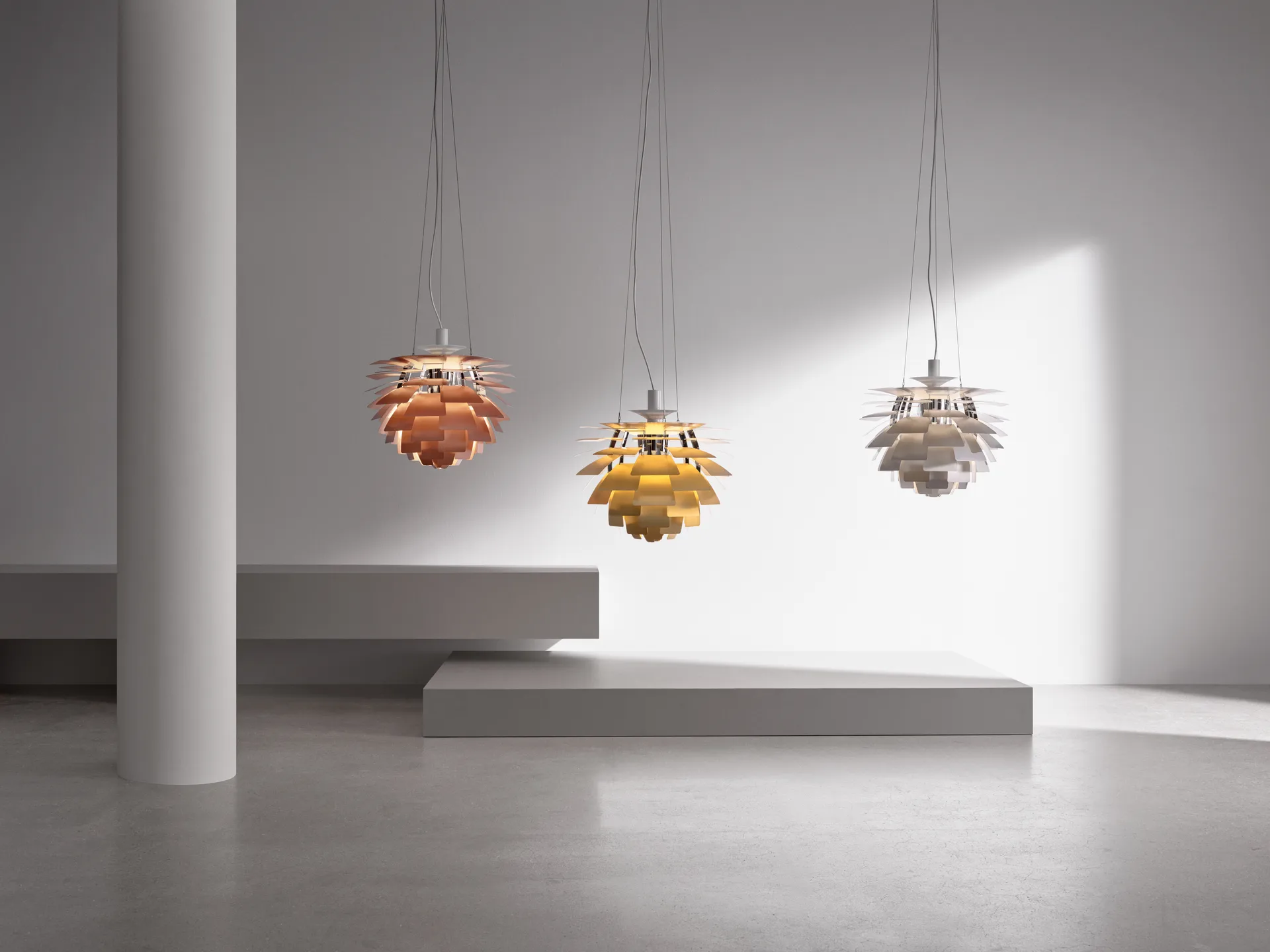 PH Artichoke pendant lamp Ø48 cm, Brass Louis Poulsen