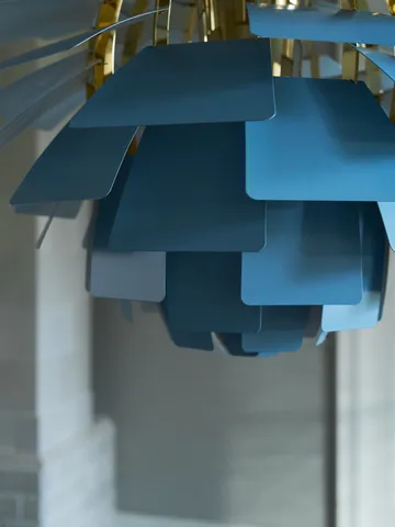 PH Artichoke pendant lamp Ø48 cm - Dusty blue-brass metallised - Louis Poulsen