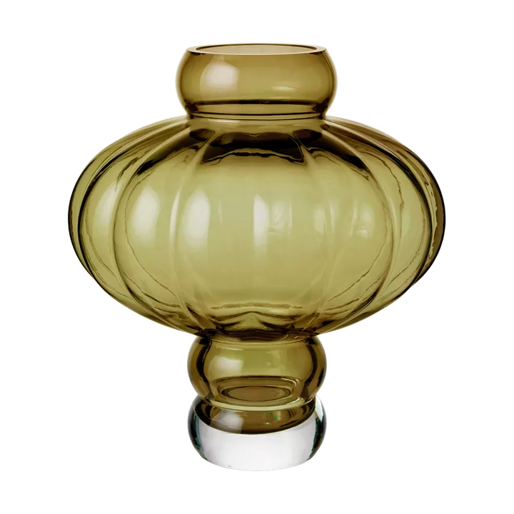Balloon vase 20 cm - Olive - Louise Roe
