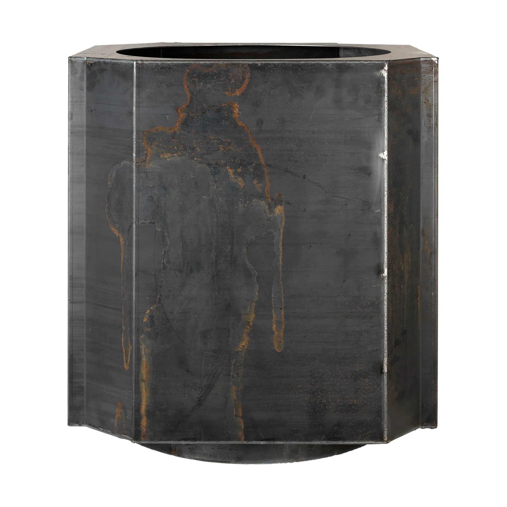 Funki pot L 52 cm, Raw Iron Louise Roe