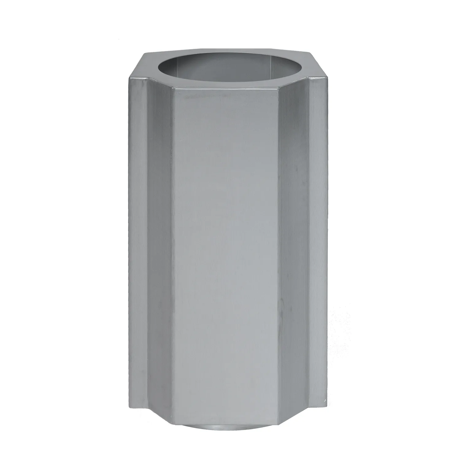 Funki pot S 36 cm, Brushed Aluminium Louise Roe