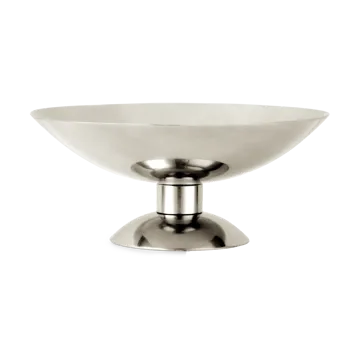 Metal champagne coupe low - Stainless steel - Louise Roe