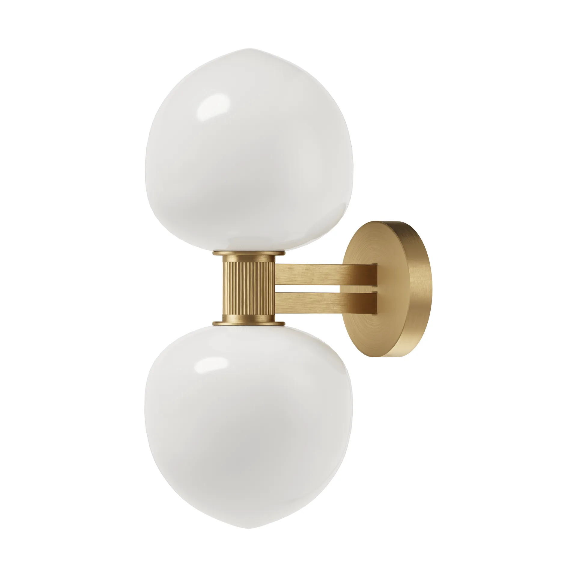 Memoir II 120 wall lamp, Brass LYFA