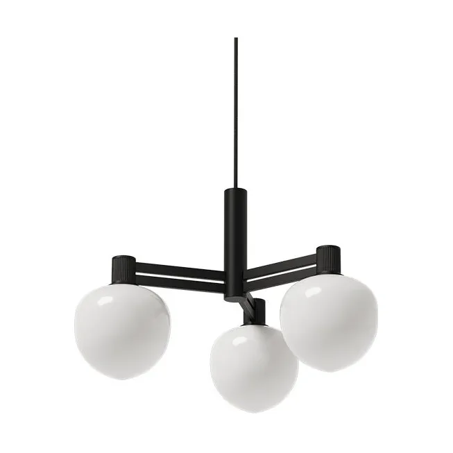 Memoir III 120 chandelier, Black LYFA