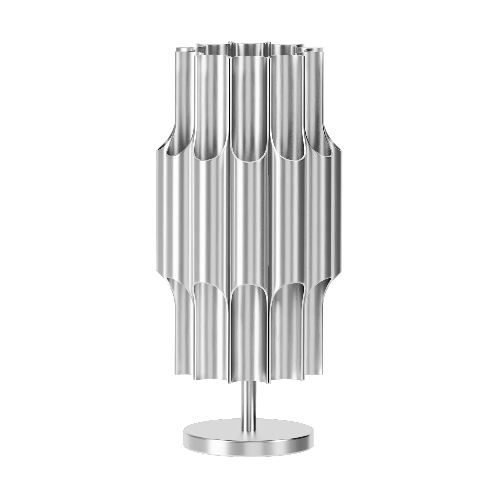 Pan 120 table lamp, Aluminium LYFA