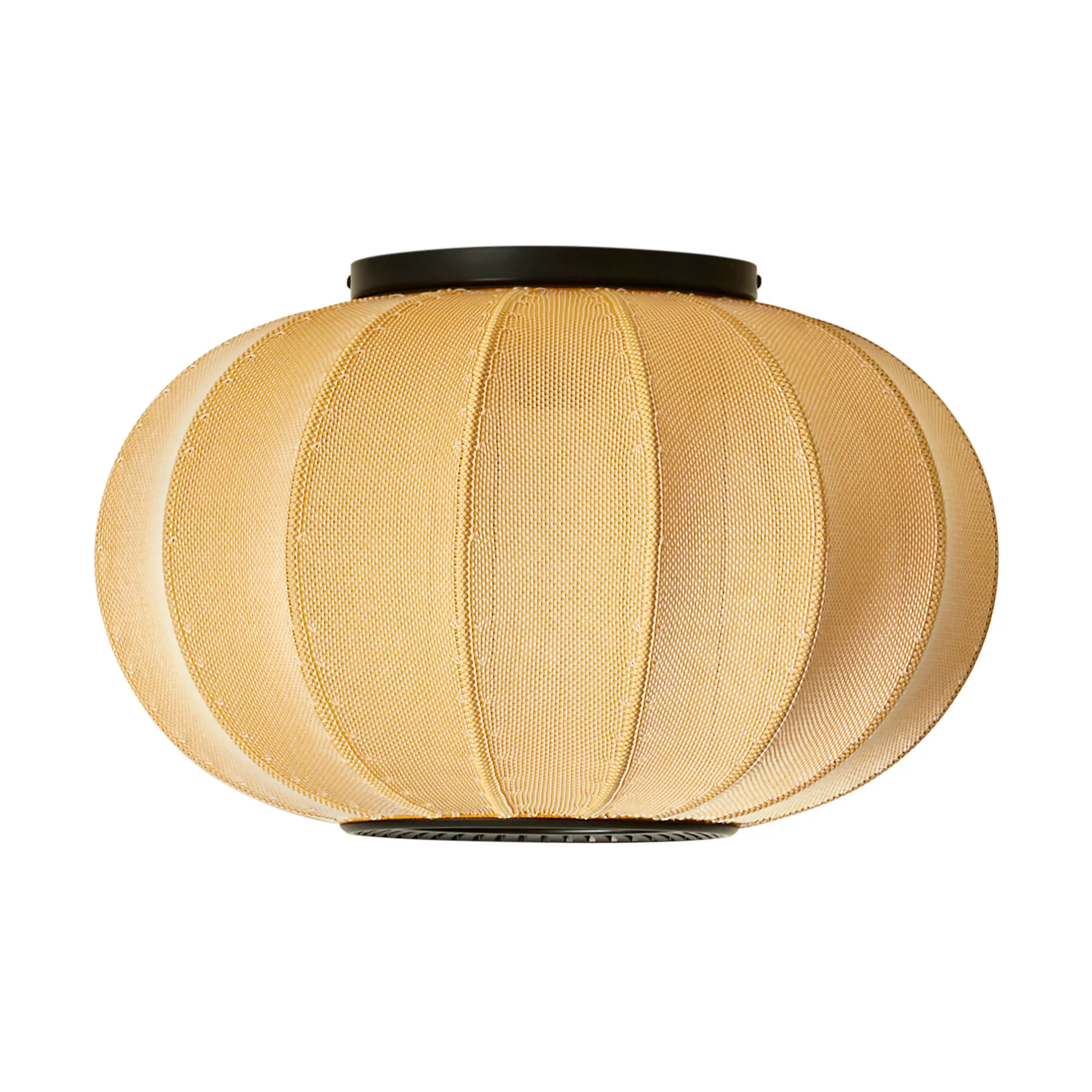 Knit-Wit 45 Oval wall and ceiling lamp, Sunrise Made By Hand