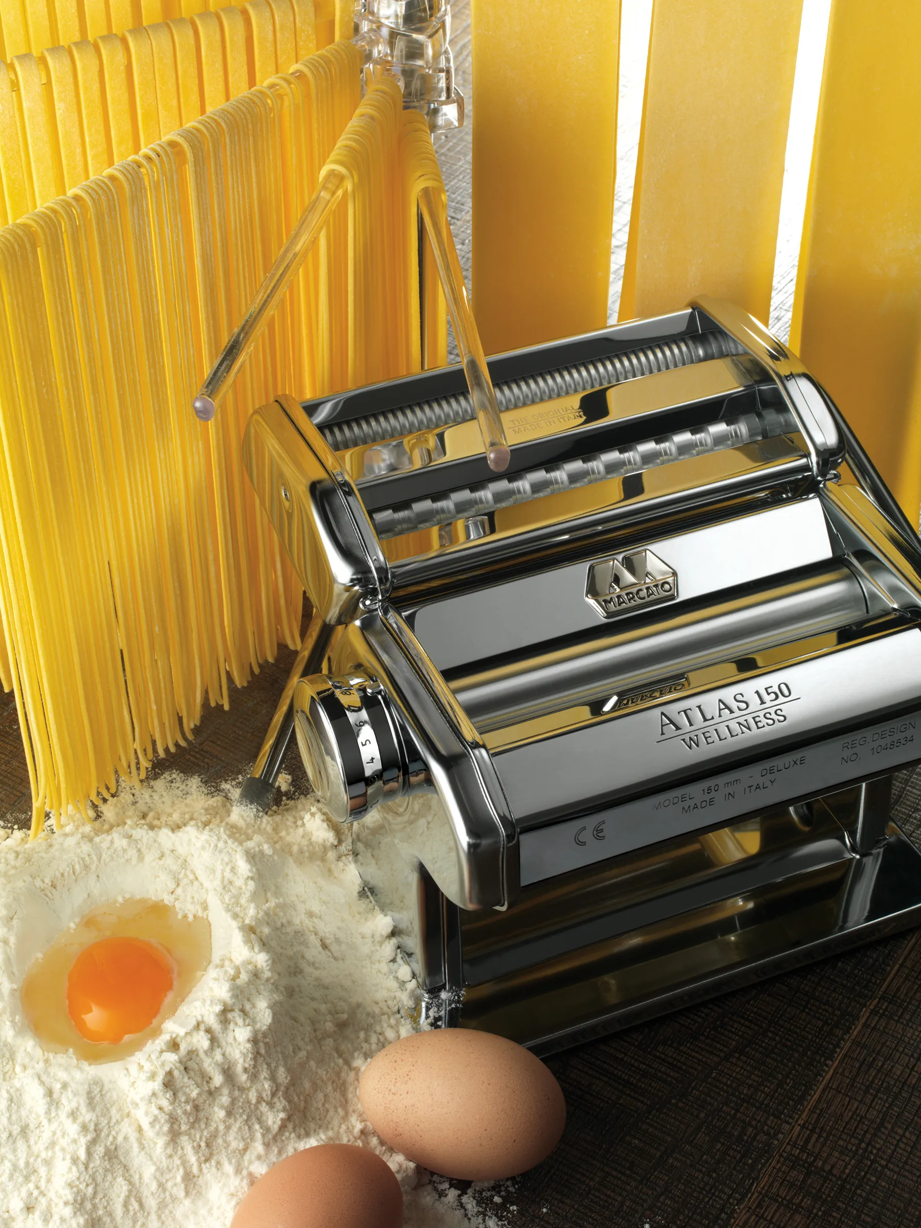 Marcato pasta machine Atlas 150 Design, Copper Marcato