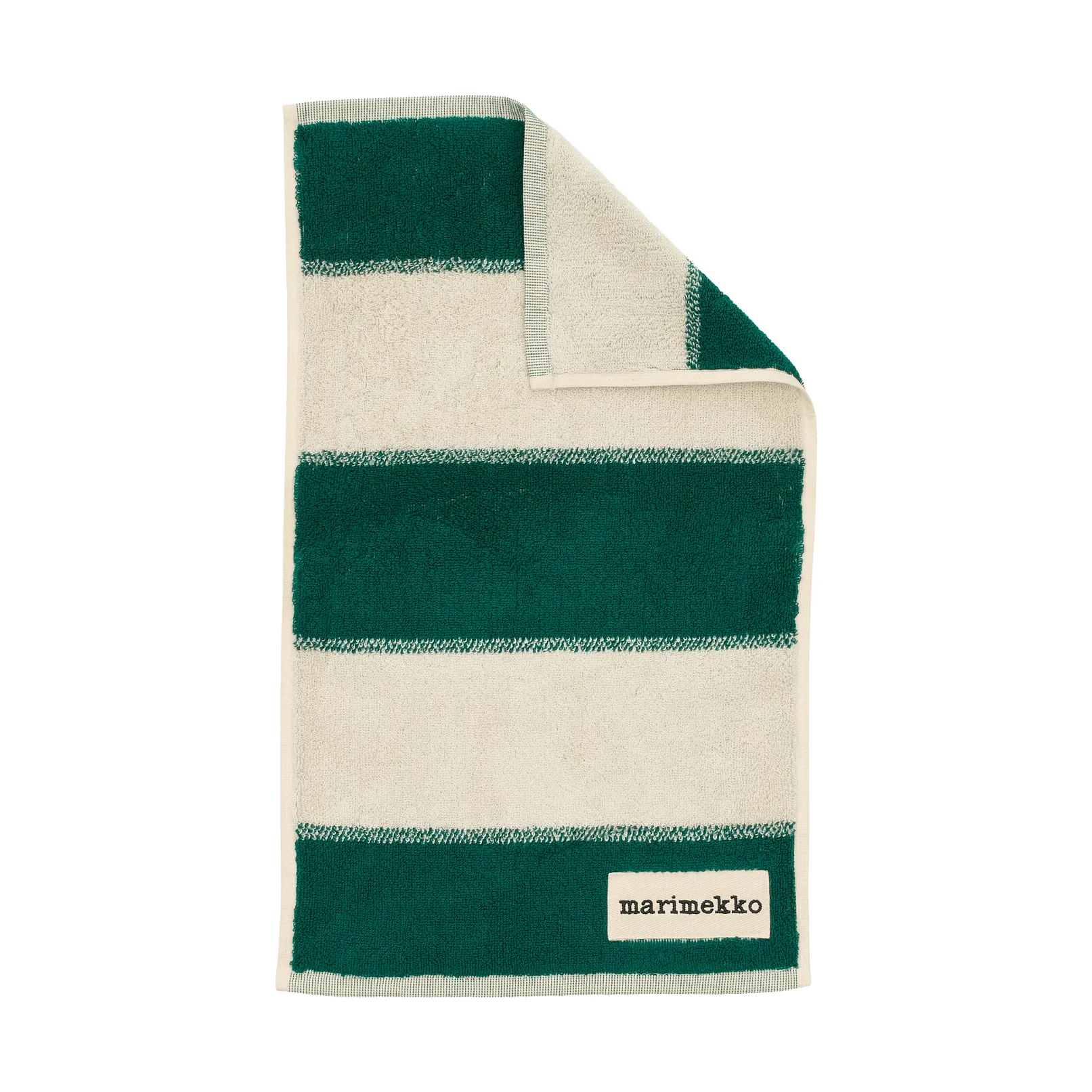Galleria guest towel, Emerald-melon Marimekko