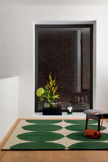 Isot Kivet wool rug - Green, 250x350 cm - Marimekko