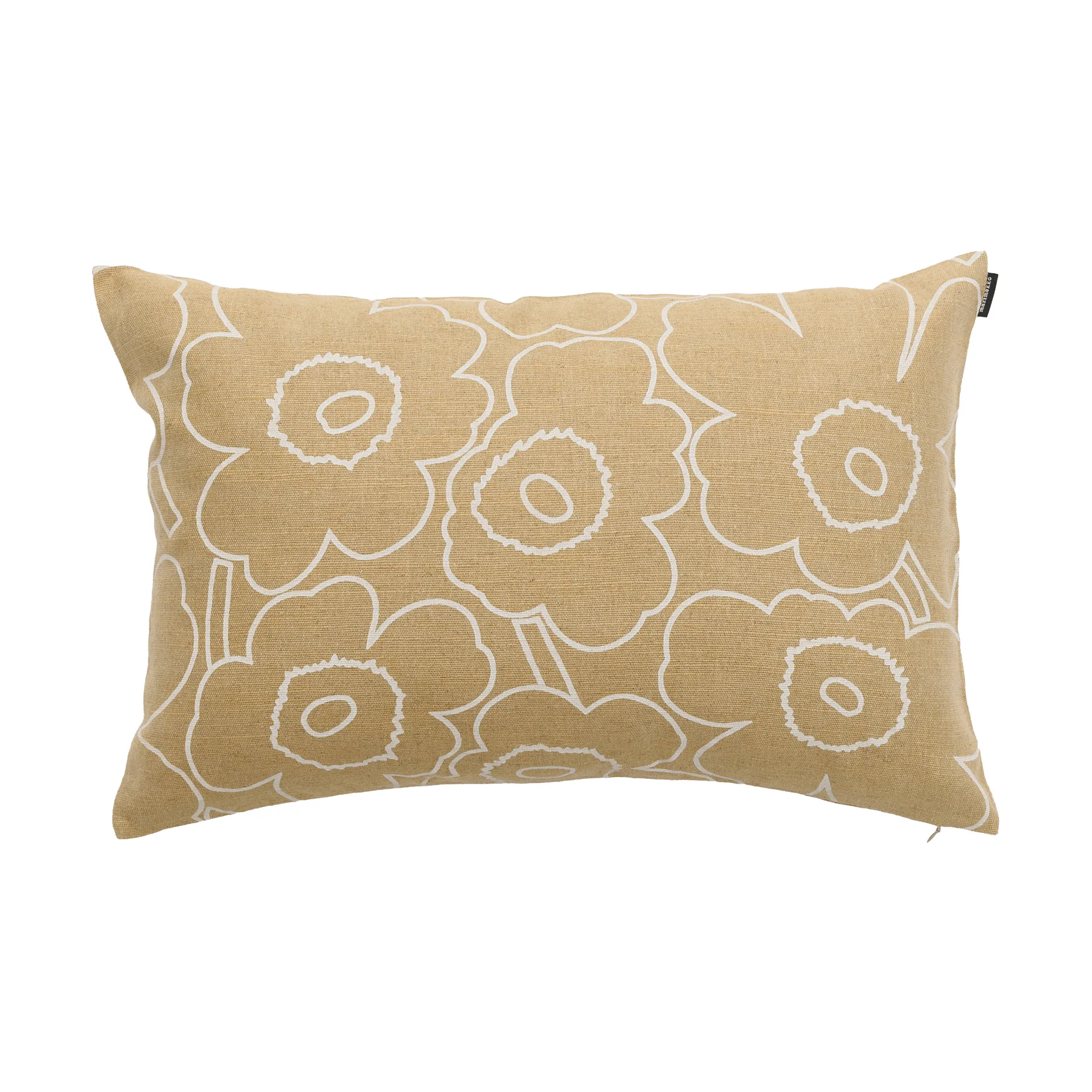 Pieni Piirto Unikko cushion cover, Straw-off white, 40x60 cm Marimekko